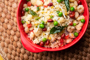 Upma, uppumavu or uppittu