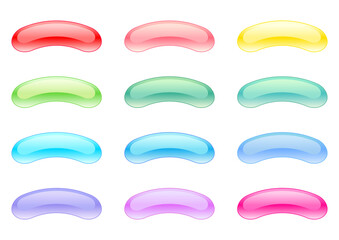 透明感のあるジェリービーンズセット