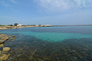 favignana isola al largo di trapani mare colorore smeraldo 