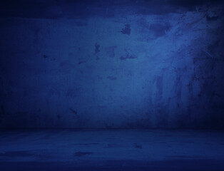 blue concrete background