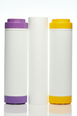 Cylinders water filter cartridges