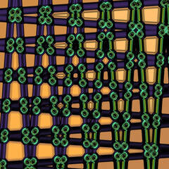 Obraz na płótnie Canvas seamless pattern with squares