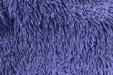 Closeup of blank fuzzy background for text,design.Color of the year 2022