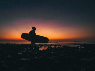 After Surfing Sunset