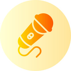 mic gradient icon