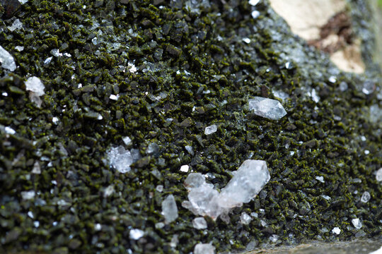 .epidote, mineral specimen stone rock geology gem crystal