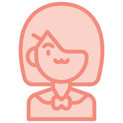 anime two tone icon