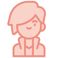 anime two tone icon