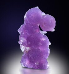 .grape agate mineral specimen stone rock geology gem crystal