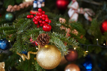 the nutcracker, the figurine. Christmas decoration. photo inside.