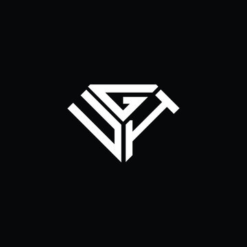 UGI letter logo creative design. UGI unique design