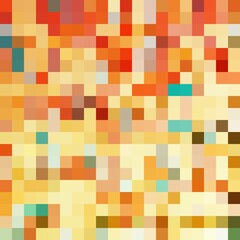 Abstract colorful mosaic background. Squares random pattern pixel art. Vector illustration.