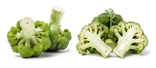 broccoli isolated on white background