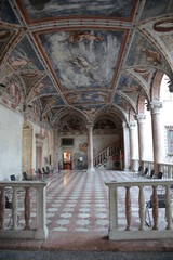 FRESCO in the Buonconsiglio castle of trento