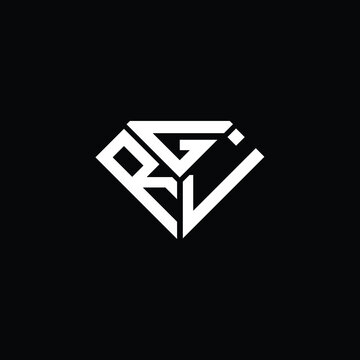 RGJ letter logo creative design. RGJ unique design