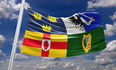 flag Provinces of Ireland: Connacht, Leinster, Munster, and Ulster. 