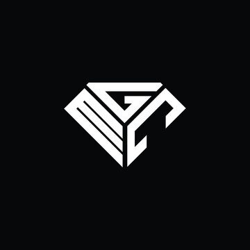 MGC letter logo creative design. MGC unique design
