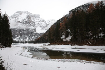 Vista Del Lago di Braies