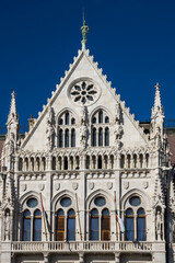 Fototapeta premium The Hungarian Parliament Building in Budapest