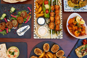 a mediterranean Iran food healthy composed design delivery just eats uber deliveroo	