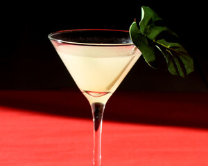 cocktail in a glass