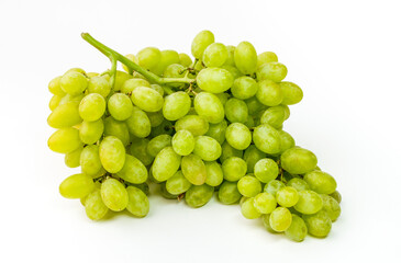 Grapes brunch closeup isolated
