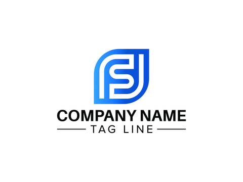 FS,F, and FFS logo  icon  Vector Illustration template design
