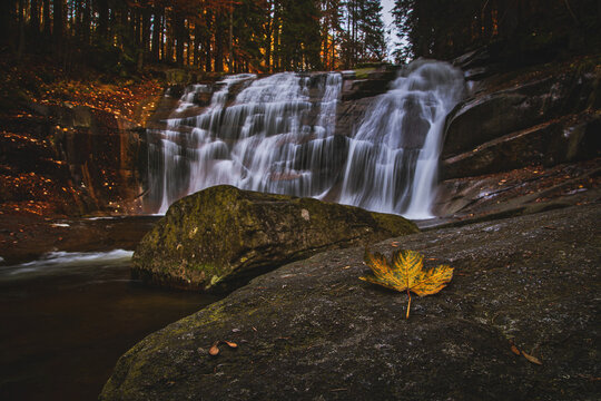 Mummelfall in Harrachov in autumn