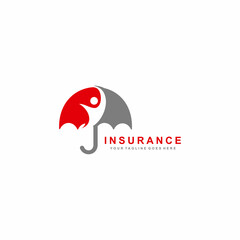 Insurance logo design vector illustration © sadajiwa