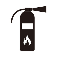 Fire extinguisher icon vector symbol