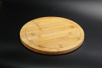 Wooden board for kitchen isolated