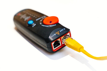 cable ethernet tester, internet cable and telephone line tester 