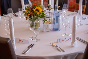 wedding decoration flowers table romantic