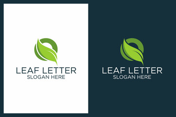 vector, icon, idea, symbol, creative, initial o, letter o, letter q, initial , graphic, leaf, nature, eco, logo, green, design, tree, illustration, ecology, plant, organic, natural, business, environm