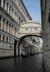 Fototapeta na wymiar Venice, Ponte dei Sospiri