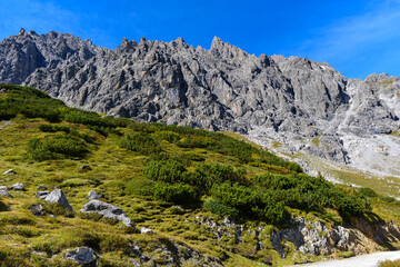 Lünerseerundweg am Lünersee Vandans/Vorarlberg-Österreich
