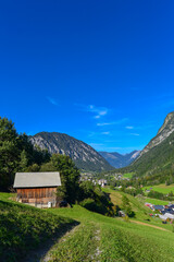 Gemeinde Brand im Brandnertal in Vorarlberg - Österreich