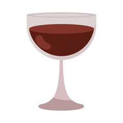 wine glass drink