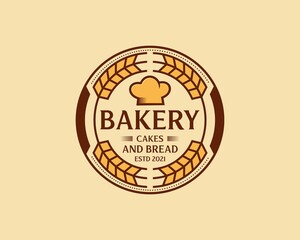Bakery bread and cakes design vector 