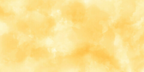 Abstract watercolor yellow grunge  texture as background