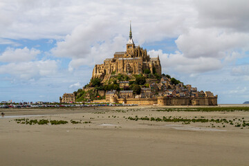 Le Mont-Saint-Michel  -  Inselgemeinde mit Abbaye du Mont-Saint-Michel, Zentrum des nationalen...