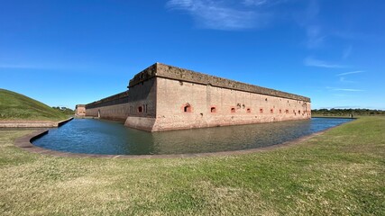 Old fortress on the island of Tybee