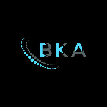 BKA letter logo design on black background.BKA creative initials letter logo concept.BKA letter design.
BKA letter design on black background.BKA logo vector. 