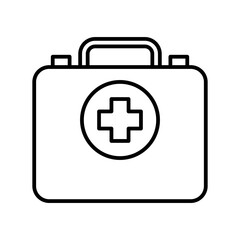 First aid box icon