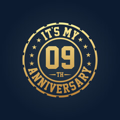 It's my 9th Anniversary, 9th Wedding Anniversary celebration