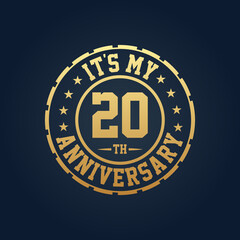 It's my 20th Anniversary, 20th Wedding Anniversary celebration