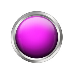 pink shiny button