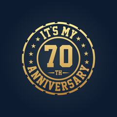 It's my 70th Anniversary, 70th Wedding Anniversary celebration