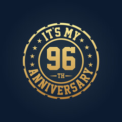 It's my 96th Anniversary, 96th Wedding Anniversary celebration
