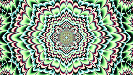 Fantasy colorful chaotic fractal texture.